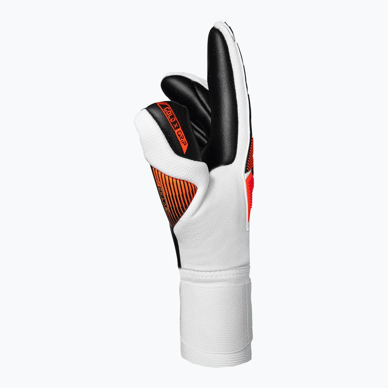 Вратарски ръкавици Reusch Attrakt Freegel Gold X white/shocking orange/black 4