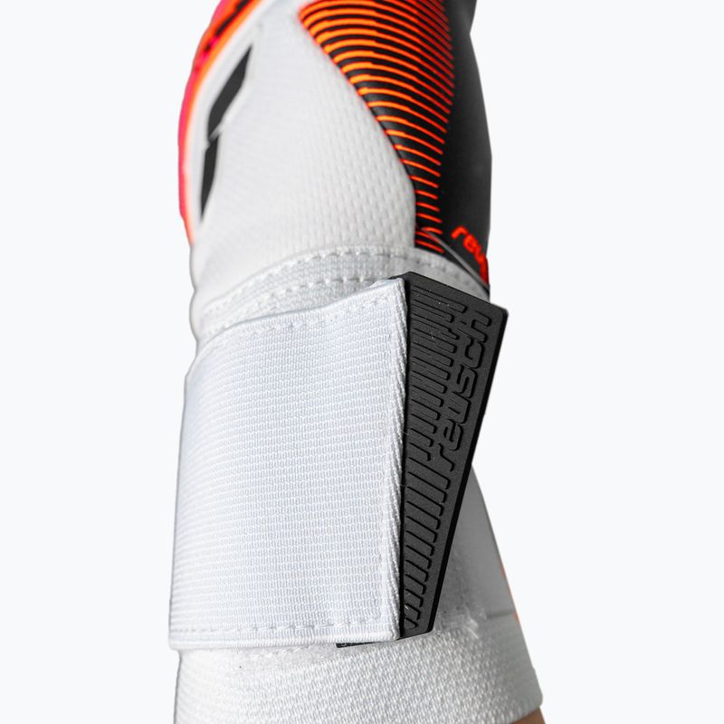 Вратарски ръкавици Reusch Attrakt Freegel Gold X white/shocking orange/black 8