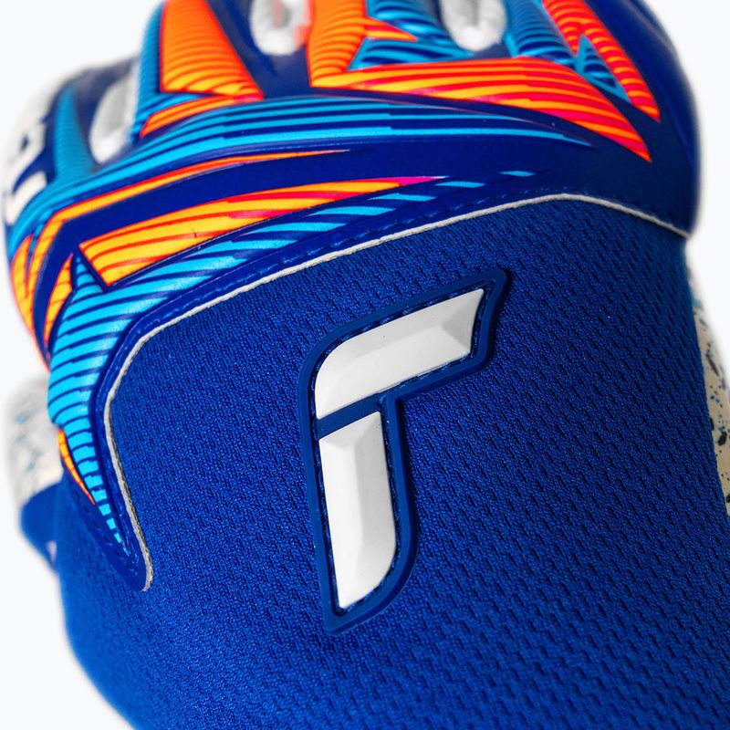 Вратарски ръкавици Reusch Attrakt Fusion NC sharp blue/white/shocking orange 5
