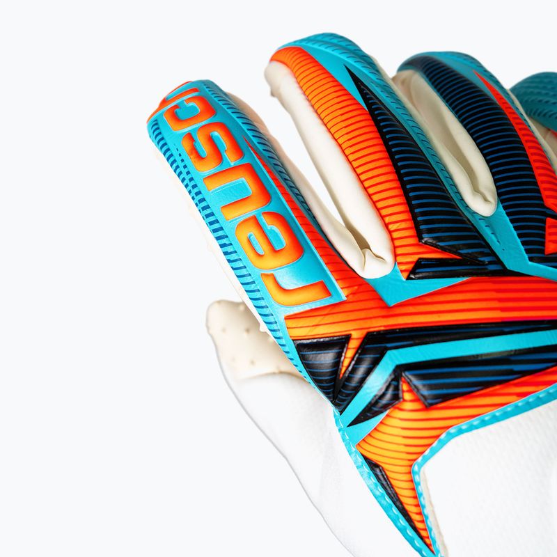 Вратарски ръкавици Reusch Attrakt SpeedBump white/light blue 6