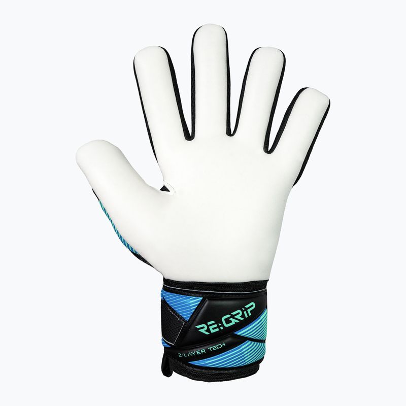Вратарски ръкавици Reusch Attrakt RE:GRIP NC black/ocean light 4
