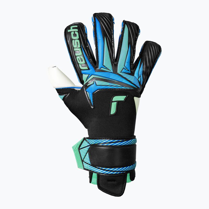 Вратарски ръкавици Reusch Attrakt RE:GRIP Evolution black/ocean light 3