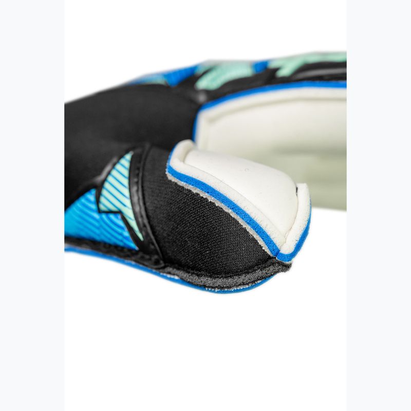 Вратарски ръкавици Reusch Attrakt RE:GRIP Evolution black/ocean light 7