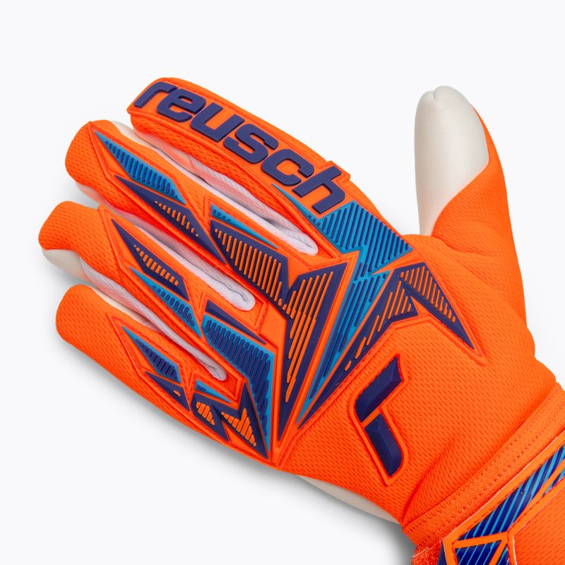 Вратарски ръкавици Reusch Attrakt Freegel Advance shocking orange/blue 4