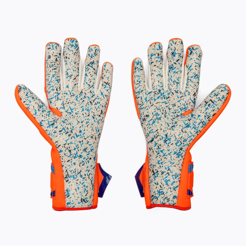 Вратарски ръкавици Reusch Attrakt Freegel Fusion shocking orange/blue 3