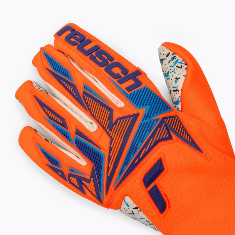 Вратарски ръкавици Reusch Attrakt Freegel Fusion shocking orange/blue 4
