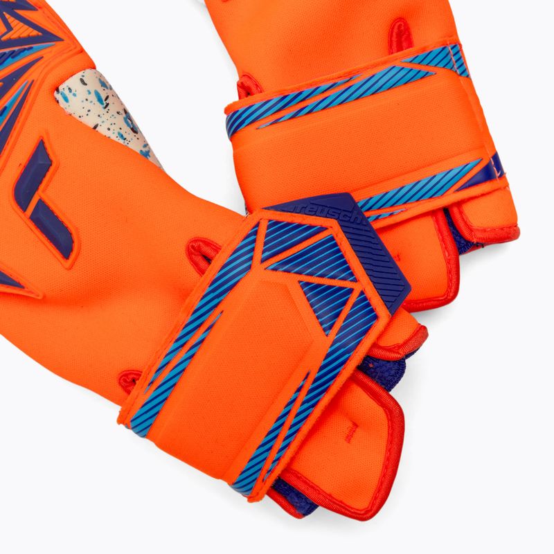 Вратарски ръкавици Reusch Attrakt Freegel Fusion shocking orange/blue 5
