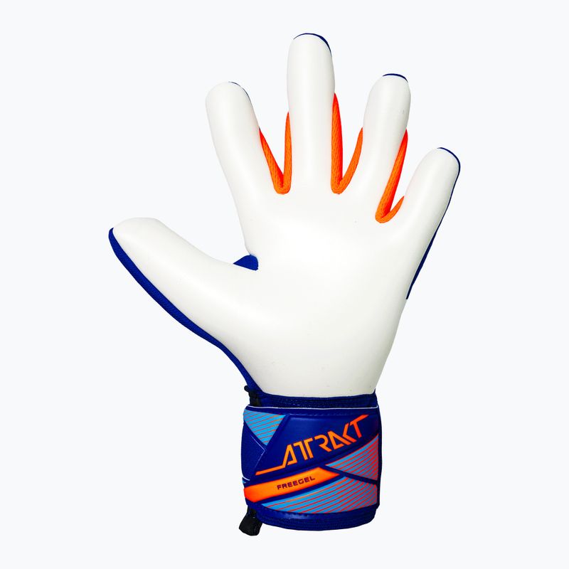 Вратарски ръкавици Reusch Attrakt Freegel Advance sharp blue/shocking orange 3