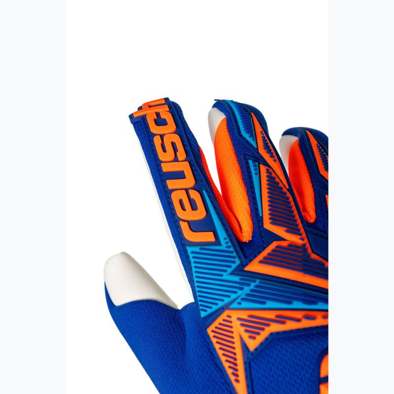 Вратарски ръкавици Reusch Attrakt Freegel Advance sharp blue/shocking orange 5
