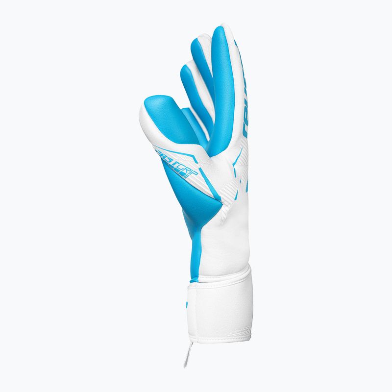 Вратарски ръкавици Reusch Fastgrip Aqua white/aqua blue 2