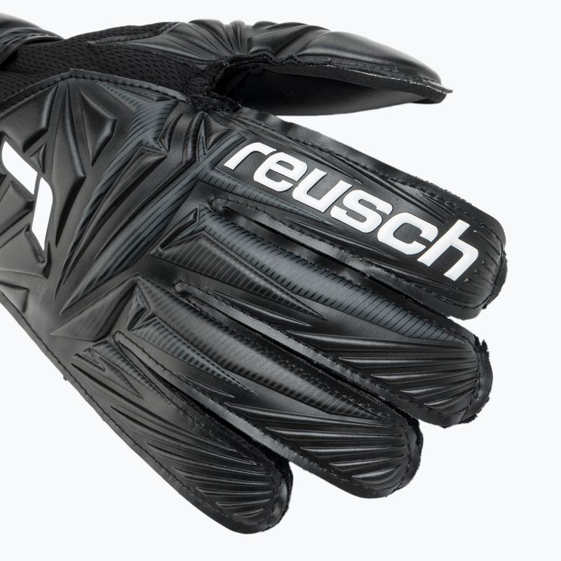 Детски вратарски ръкавици Reusch Attrakt Infinity Junior black 4