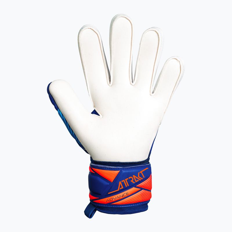 Вратарски ръкавици Reusch Attrakt Advance sharp blue/white/shocking orange 3