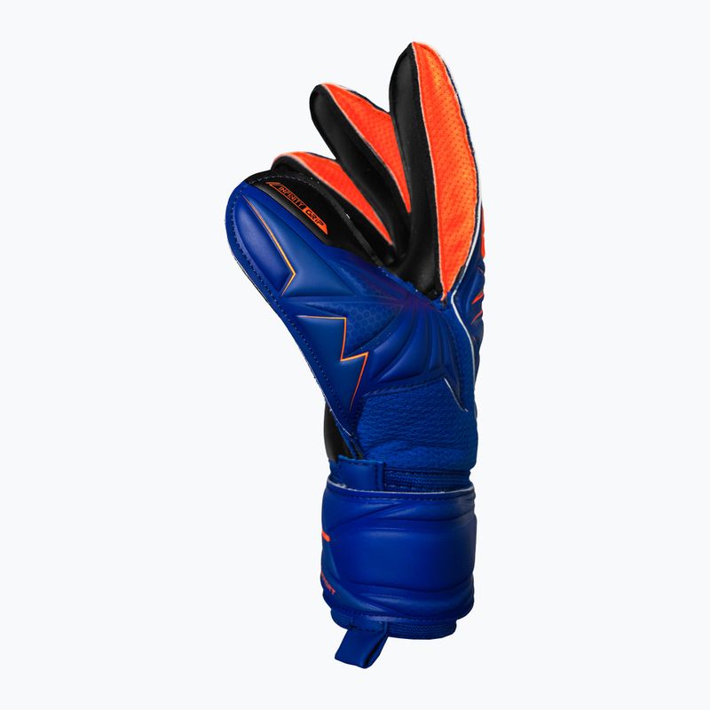 Вратарски ръкавици Reusch Attrakt Infinity Finger Support sharp blue/shocking orange/black 4