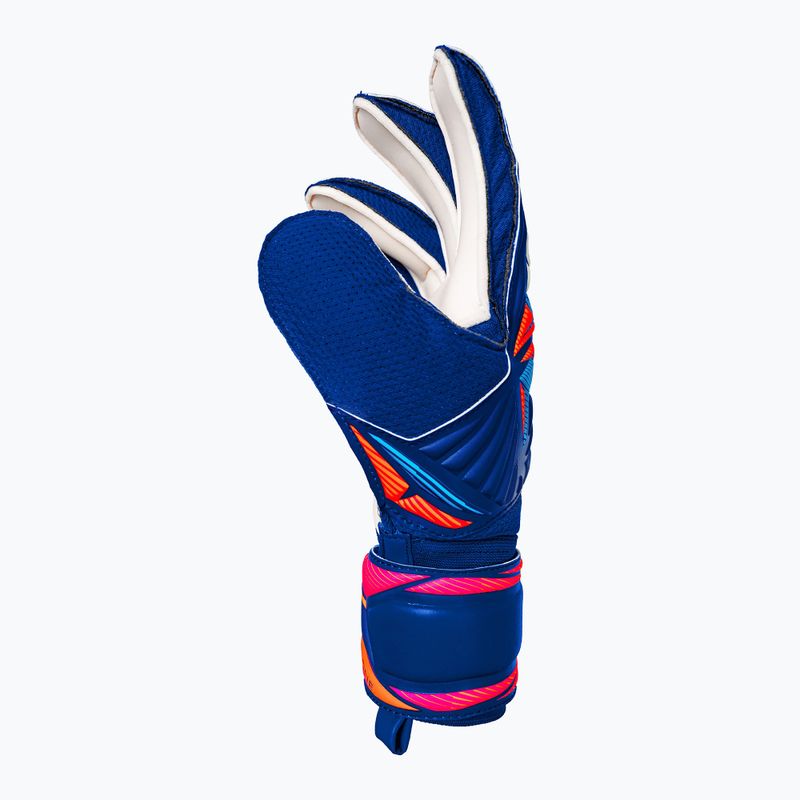 Вратарски ръкавици Reusch Attrakt Solid sharp blue/white/shocking orange 4