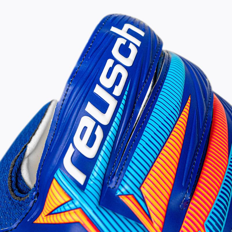 Вратарски ръкавици Reusch Attrakt Solid sharp blue/white/shocking orange 6