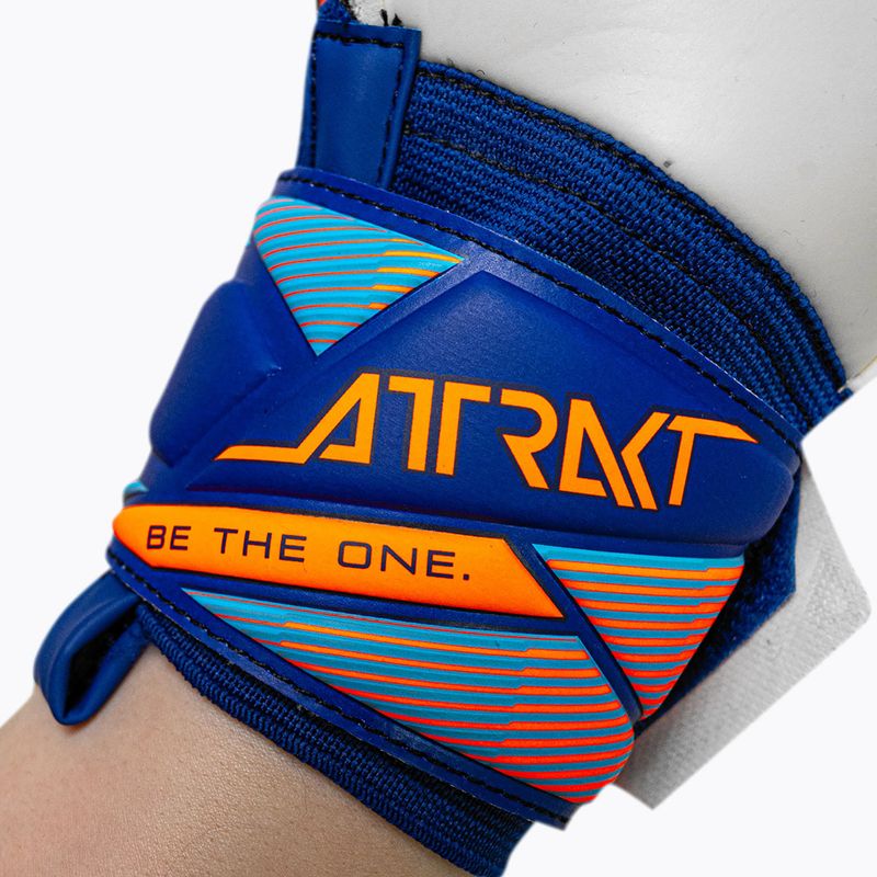 Вратарски ръкавици Reusch Attrakt Solid sharp blue/shocking orange 8