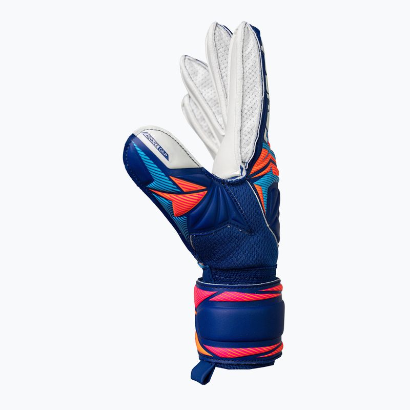 Детски вратарски ръкавици Reusch Attrakt Advance Junior sharp blue/white/shocking orange 4