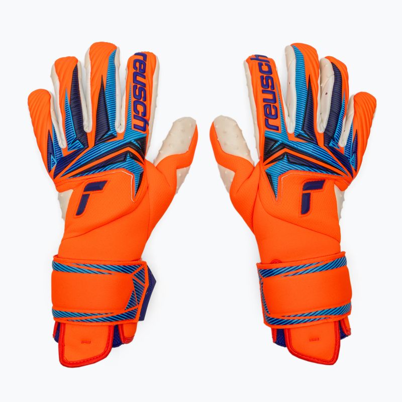 Вратарски ръкавици Reusch Attrakt SpeedBump Guardian shocking orange/blue 2