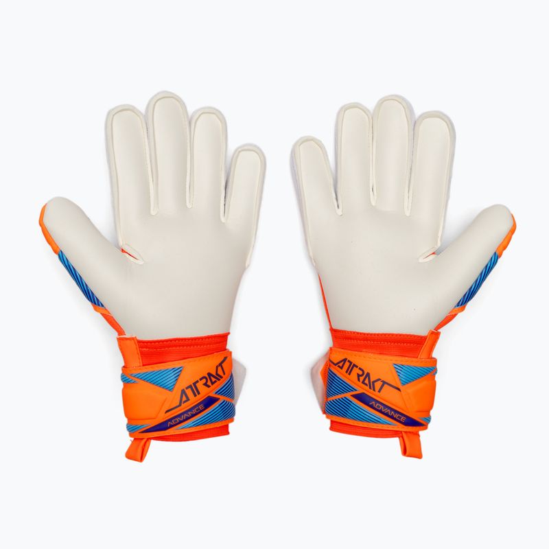 Вратарски ръкавици Reusch Attrakt Advance shocking orange/blue 3