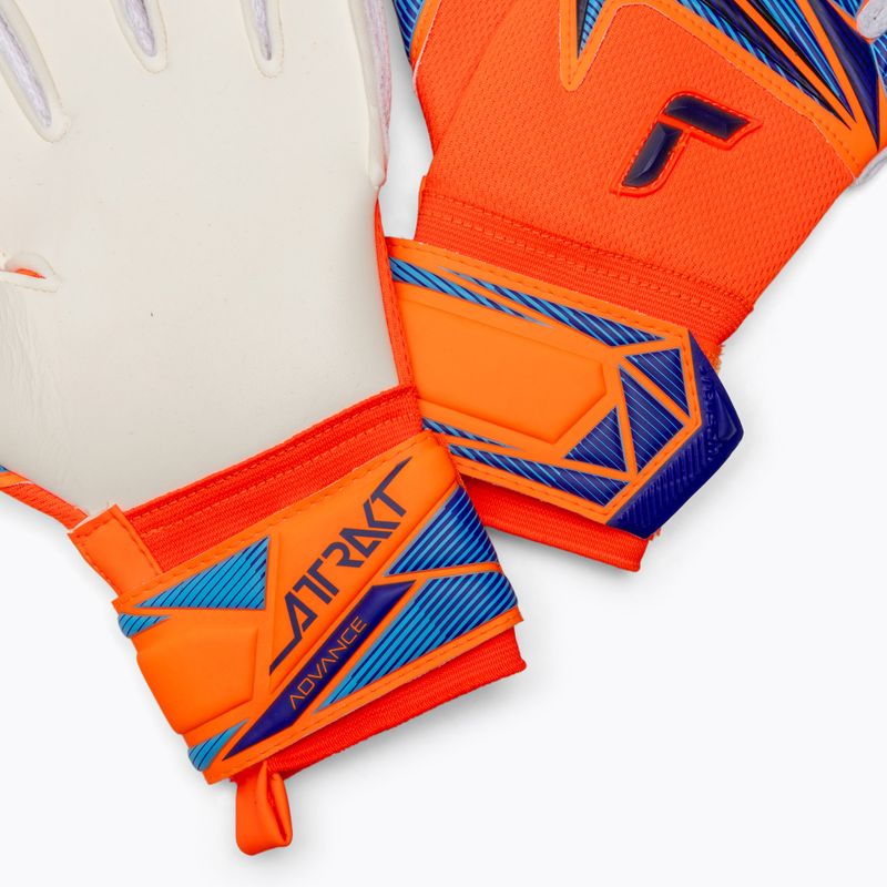 Вратарски ръкавици Reusch Attrakt Advance shocking orange/blue 5