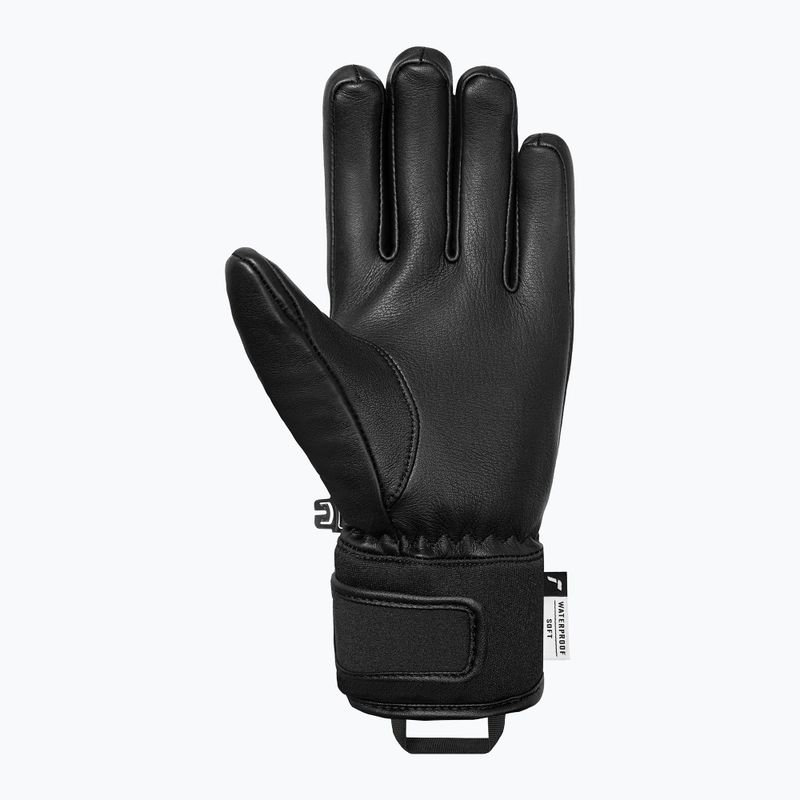 Дамски скиорски ръкавици Reusch Charlize R-Tex XT black/steel gray/silver 3