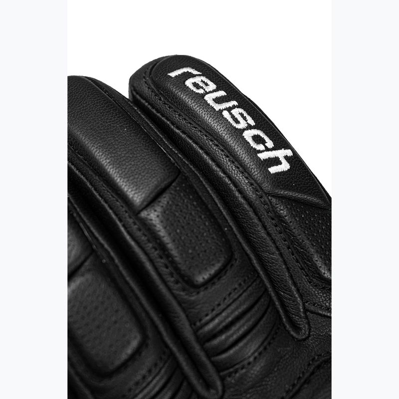 Скиорски ръкавици Reusch Profi SL black/dark granite/safety yellow 5