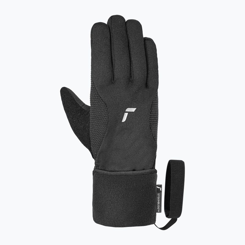 Скиорски ръкавици Reusch Fabio Stormbloxx Touch-Tec black/silver 2