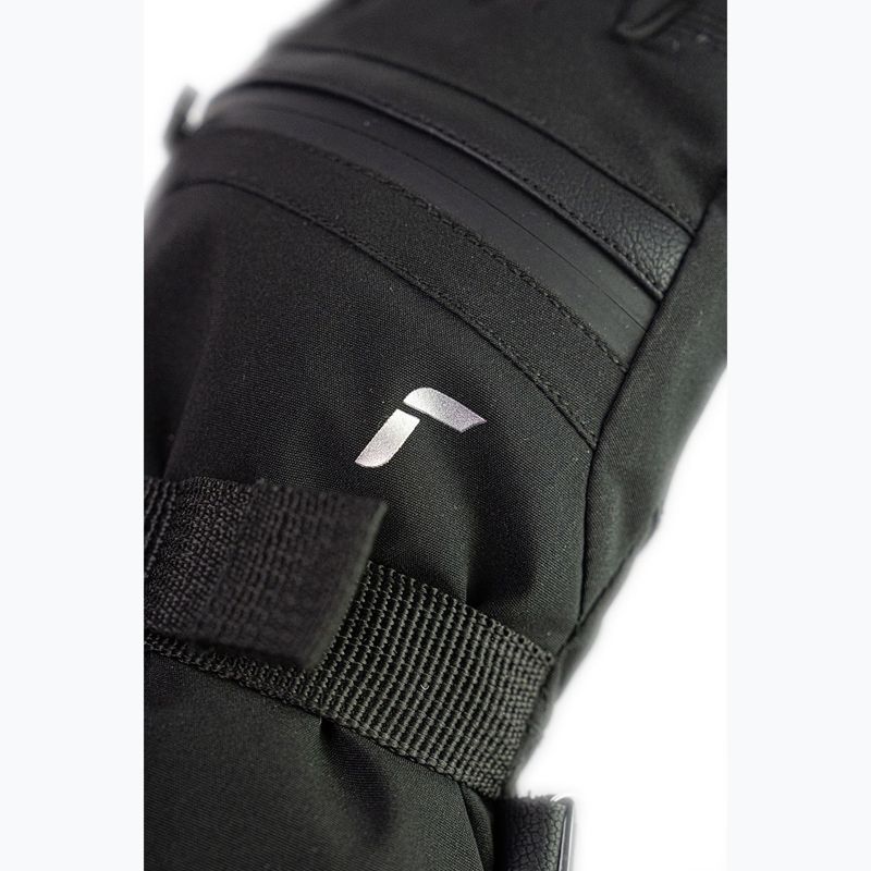 Детски скиорски ръкавици Reusch Lan R-Tex XT black/silver 6