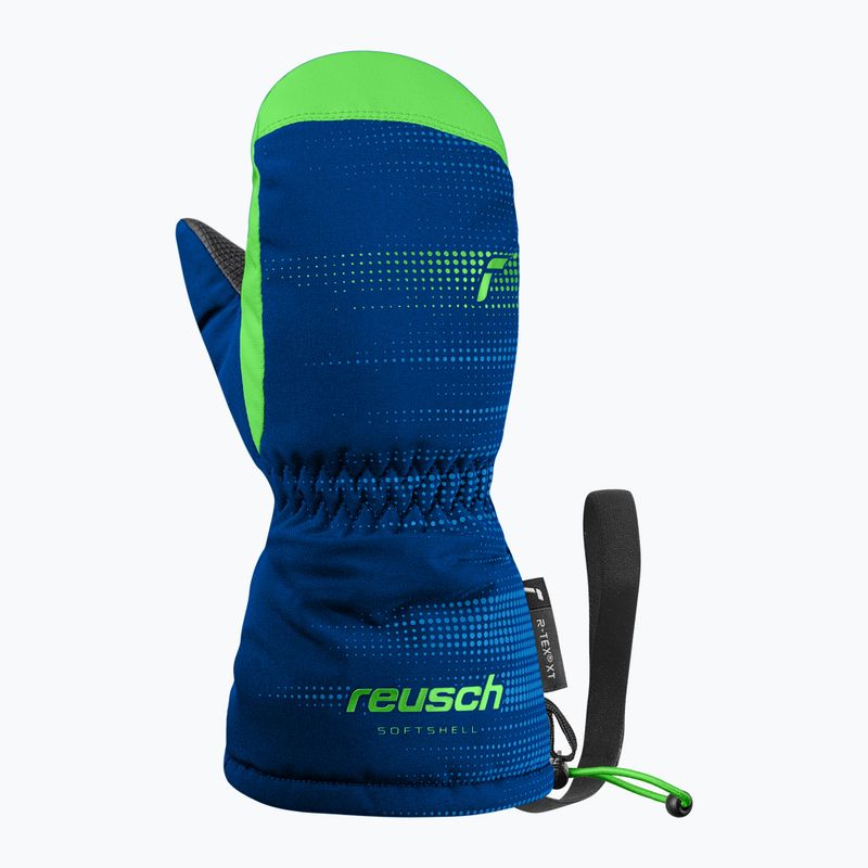 Детски скиорски ръкавици Reusch Maxi R-Tex XT Mitten surf the web/green gecko 2