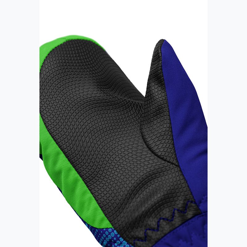 Детски скиорски ръкавици Reusch Maxi R-Tex XT Mitten surf the web/green gecko 5