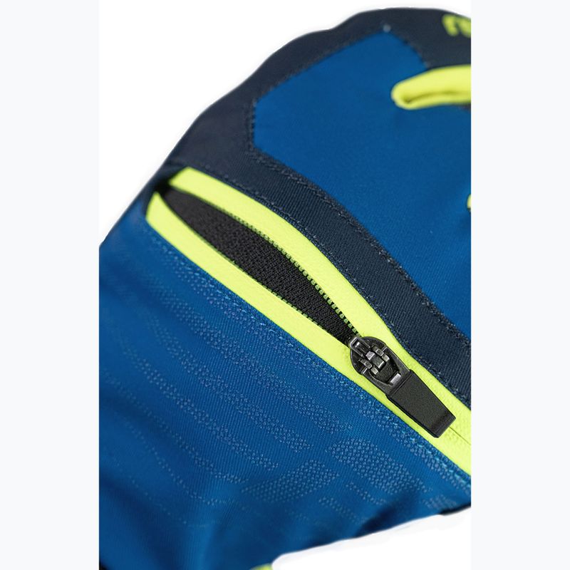 Детски скиорски ръкавици Reusch Leo R-Tex XT black/imperial blue/safety yellow 5