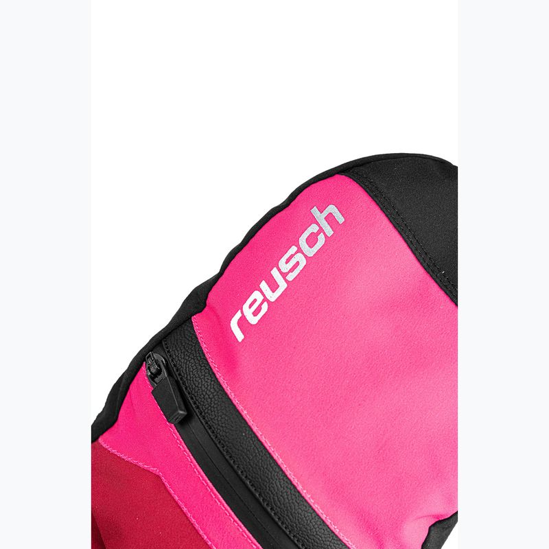 Детски скиорски ръкавици Reusch Lan R-Tex XT Mitten cerise/pink glo 4