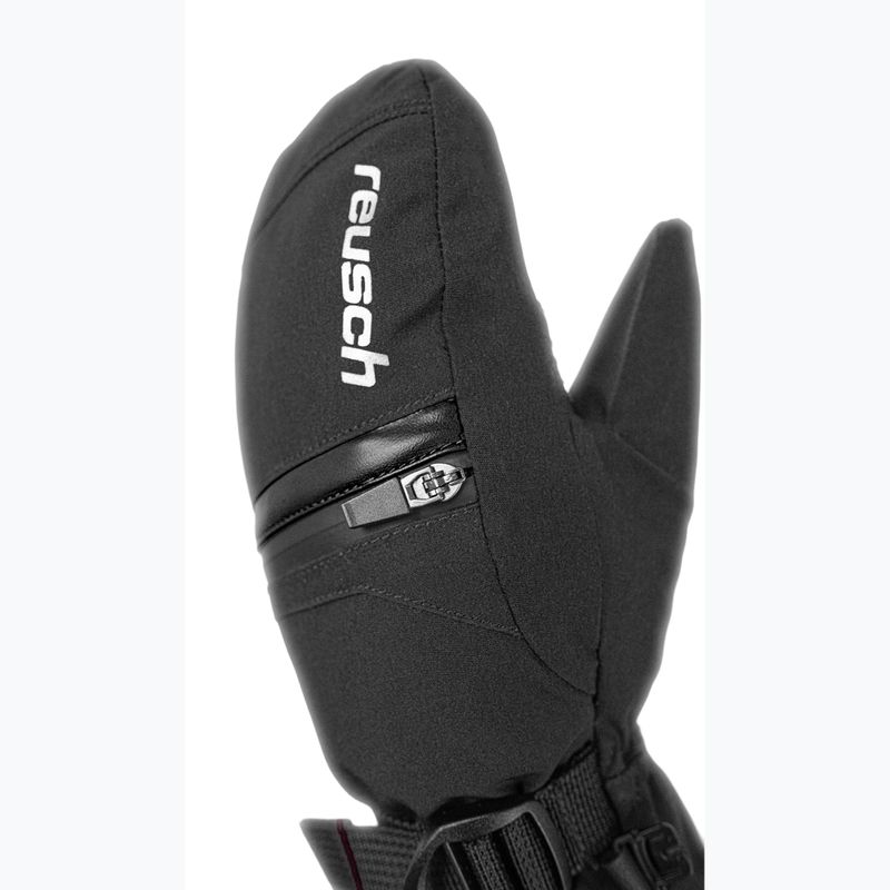 Детски скиорски ръкавици Reusch Lan R-Tex XT Mitten black/silver 4