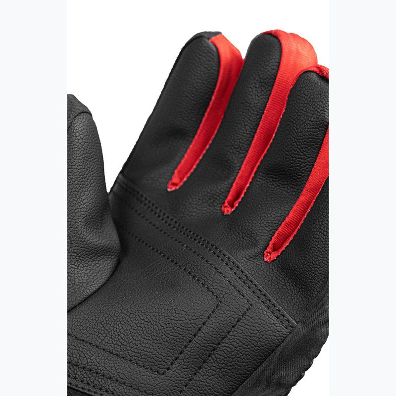 Детски скиорски ръкавици Reusch Rocket GORE-TEX black/black melange/fire red 5