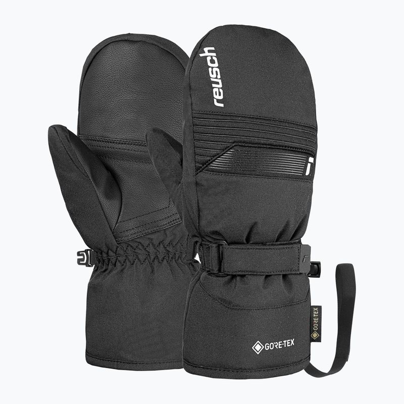 Детски скиорски ръкавици Reusch Rocket GORE-TEX black/white