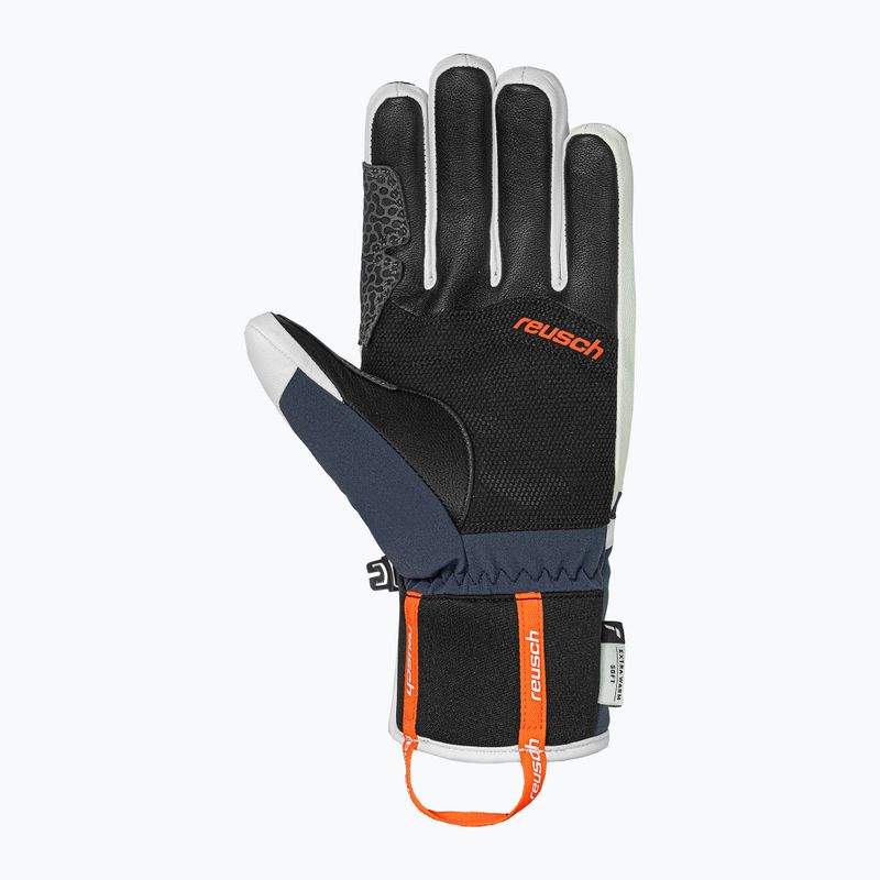 Скиорски ръкавици Reusch Speed Project white/dress blue 3