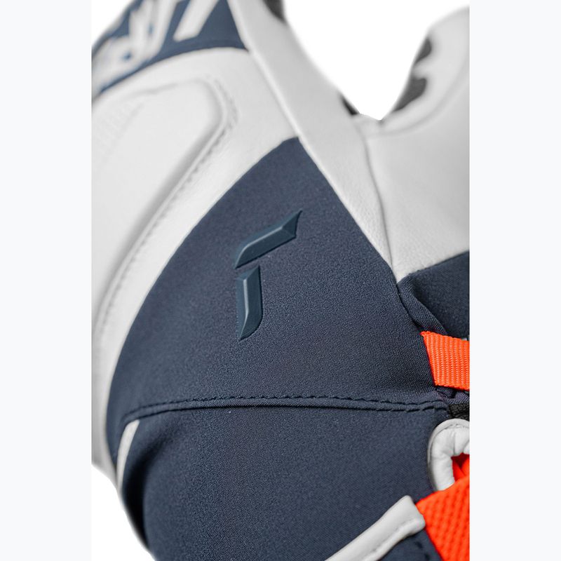 Скиорски ръкавици Reusch Speed Project white/dress blue 4