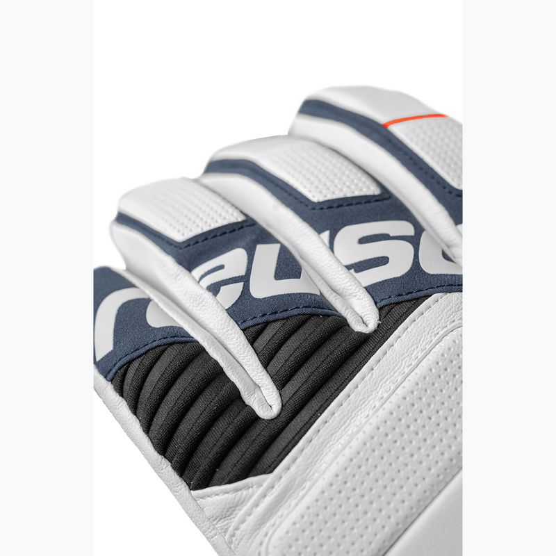 Скиорски ръкавици Reusch Speed Project white/dress blue 5