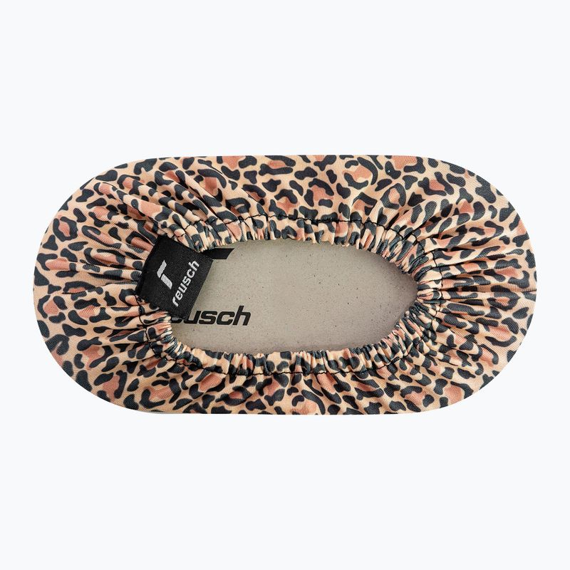 Калъф за ски маска Reusch Goggle Cover beige leopard 2