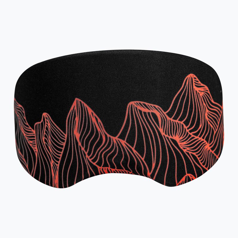 Калъф за ски маска Reusch Goggle Cover black/fluo red 3