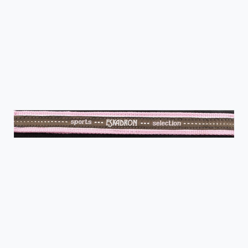 Оглавник за коне Escadron Pin Buckle кафяво-бежово-розово 410000815711 2