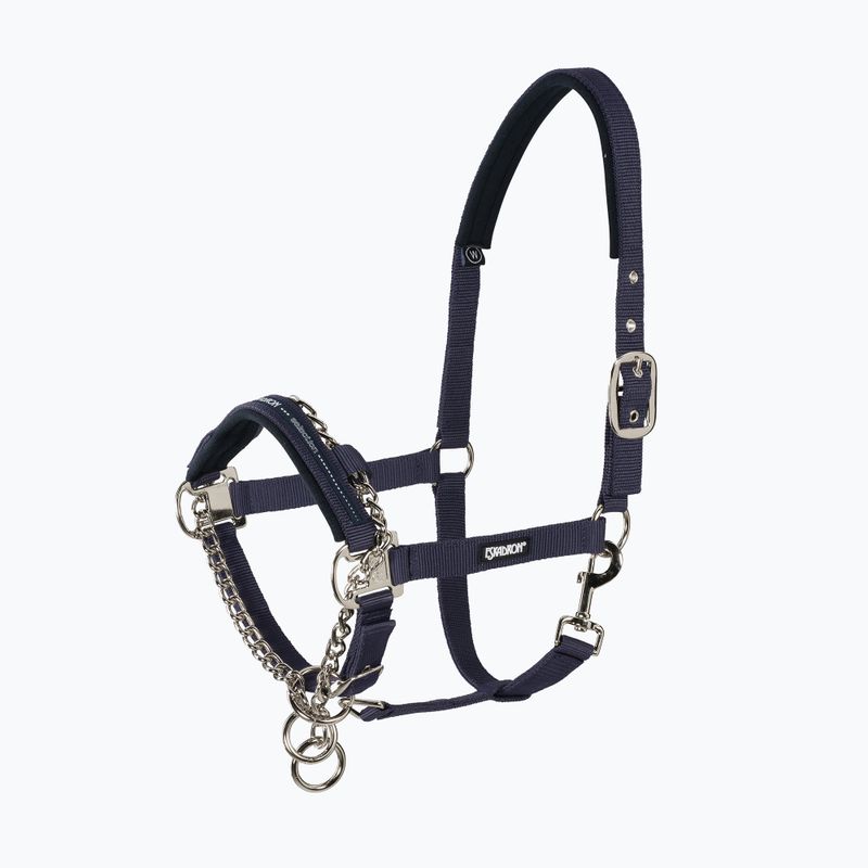 Оглавник за коне Escadron Control Pin Buckle navy blue 412000815380