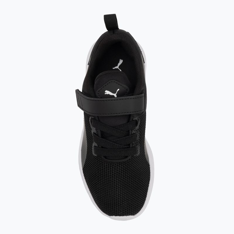 Детски обувки PUMA Flyer Runner V PS puma black / puma white 5