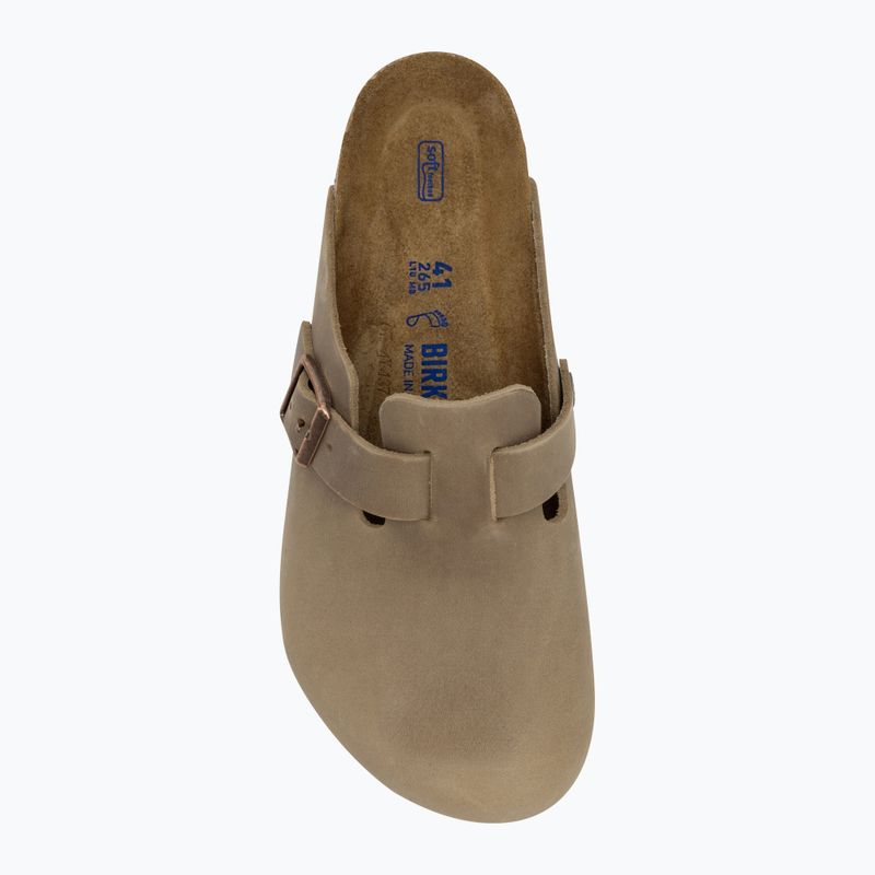BIRKENSTOCK Boston SFB LEOI Regular tabacco brown джапанки 5