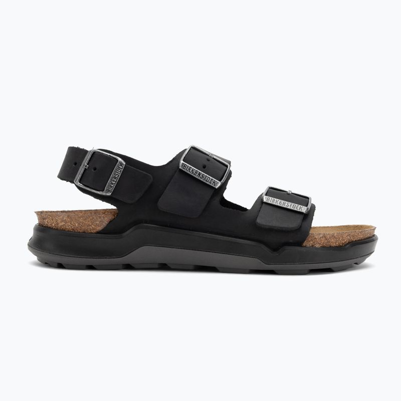 BIRKENSTOCK Milano WL Regular черни сандали 2