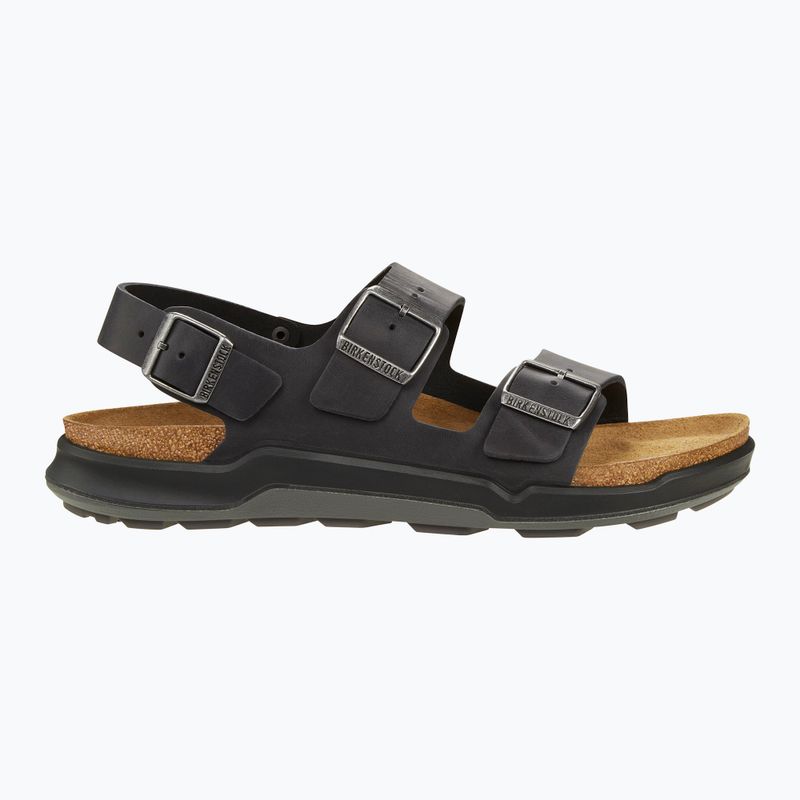 BIRKENSTOCK Milano WL Regular черни сандали 2
