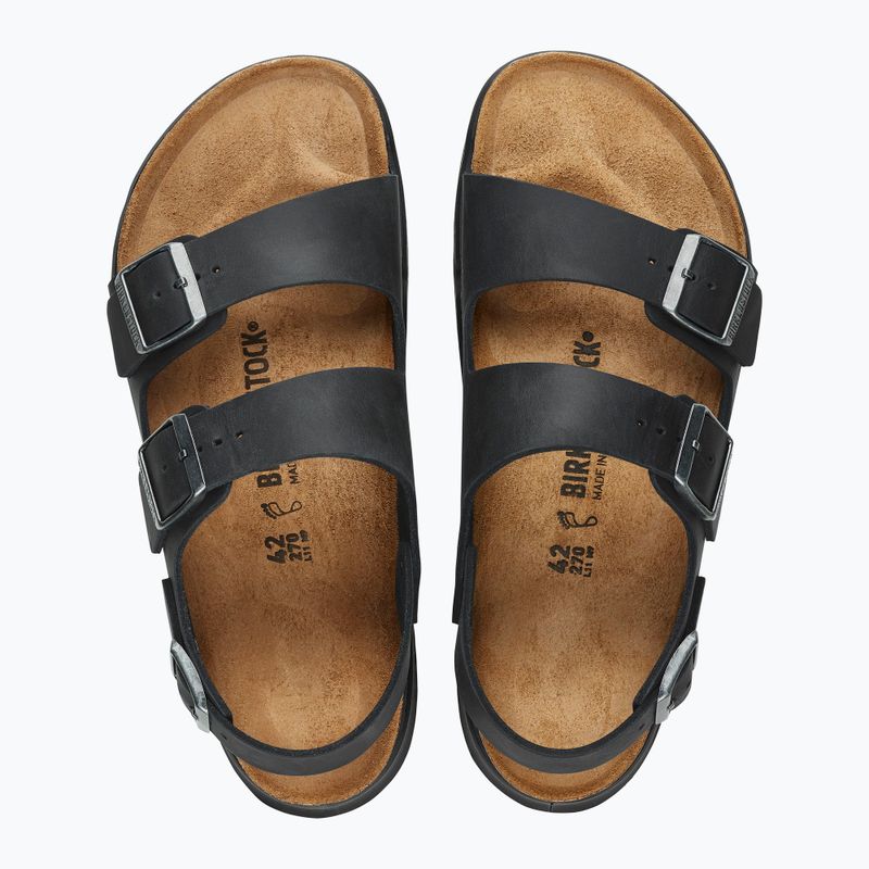 BIRKENSTOCK Milano WL Regular черни сандали 3