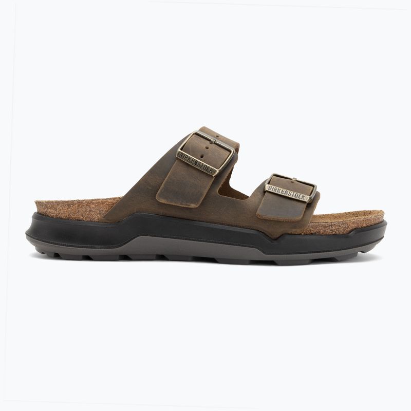 BIRKENSTOCK Arizona CT LEOI Обикновени избледнели джапанки в цвят каки 2