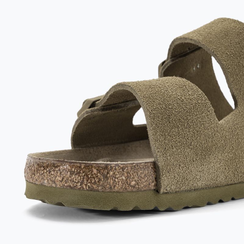 Чехли BIRKENSTOCK Arizona Suede Regular faded khaki 8