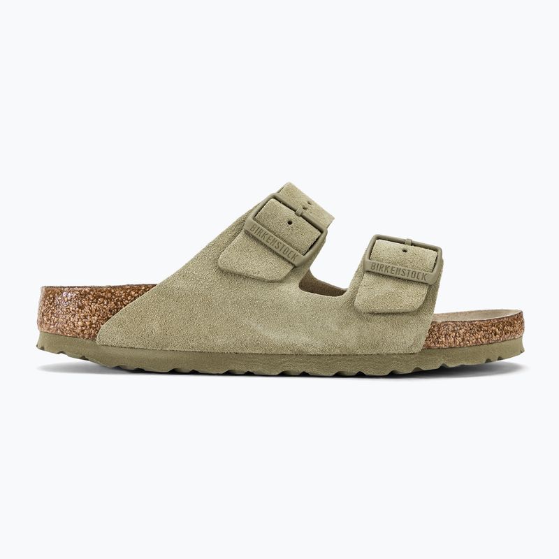 Чехли BIRKENSTOCK Arizona Suede Narrow faded khaki 2